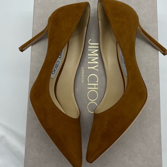 Jimmy Choo Shoes - ❌SOLD❌Authentic Brand new Jimmy Choo suede leather Romy 85mm